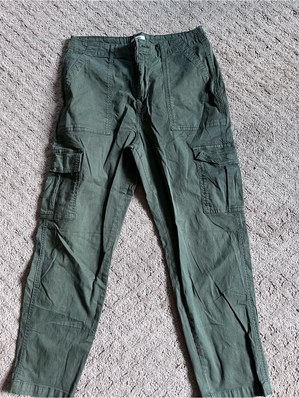 Kensie Womens Olive Green Cargo Pants